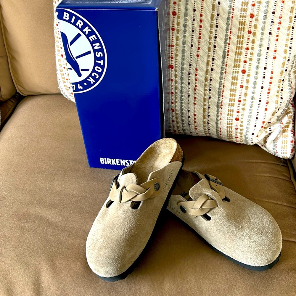Birkenstock Boston. Braid